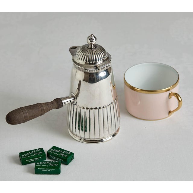 Victorian Antique Tiffany & Co. Silver Plate Handled Teapot For Sale - Image 3 of 6