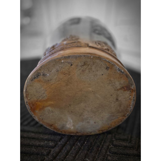 Extra Large Antique English Stoneware Storage Jar For Sale - Image 16 of 18