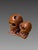 Netsuke at Momento Mori, Japan, Meiji Era, 19th Century Depicts two skulls resting on bones Signed on the base Dimensions:...