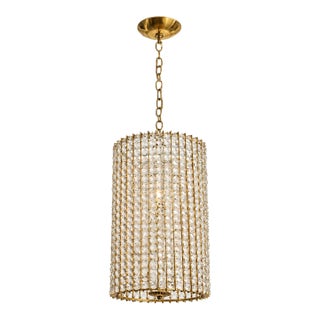 Mid-Century Modern Austrian Beaded Chandelier For Sale