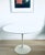 Metal Authentic Eero Saarinen for Knoll 42” Round Tulip Table Mid Century Modern Vintage For Sale - Image 7 of 11