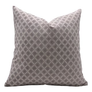 Fabdivine Handmade Block Printed Cushion Cover 14x14 Inch Duck Canvas-Chingari For Sale