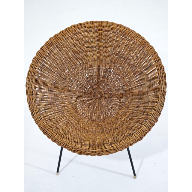Mid-Century Modern Wicker Armchairs by Design Italia, 1950s, Set of 2 For Sale - Image 16 of 18