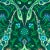 Morphew Abode Celtic Green Majorca Medallion Wallpaper For Sale