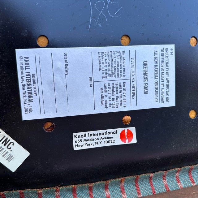 Set of 8 Don Pettit for Knoll Office Armchairs For Sale - Image 9 of 9