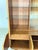 Vintage Bar Cabinet in Birch and Brass For Sale - Image 6 of 18