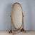 Tilting Oval Mirror with Leaf Carvings For Sale - Image 10 of 10
