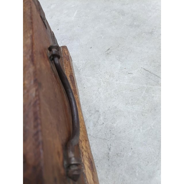 1900-1909 Wood Brass Arts & & Crafts Desk Box For Sale - Image 4 of 12
