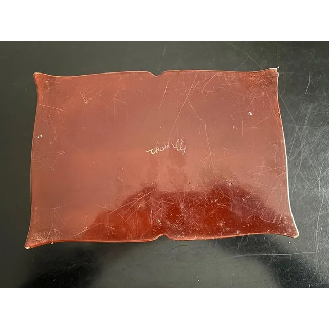 Lacquer Box by Nguyen Thành Lê, 1950s For Sale - Image 10 of 11