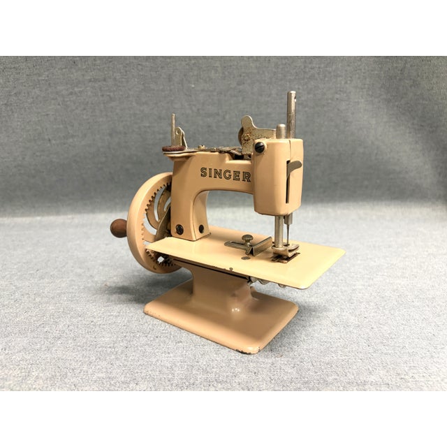 Singer No. 20 Vintage Child's Sewing Machine For Sale In Raleigh - Image 6 of 10