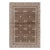 Rug & Kilim’s Oversized Block Print Rug in Beige-Brown, with Geometric Patterns - 13x19 For Sale