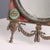 Metal Beveled Table Mirror with Bronze Frame For Sale - Image 7 of 10