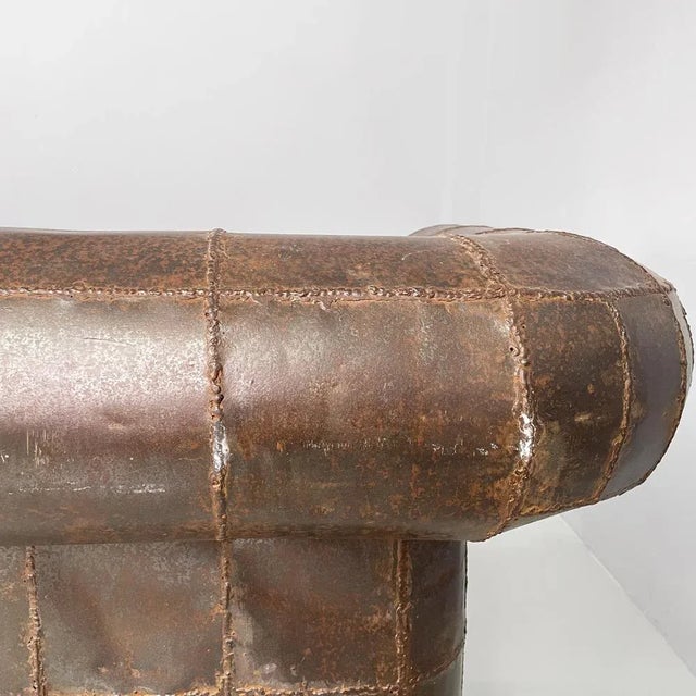 Italian Modern Iron Chair by Anacleto Spazzapan, 1990s For Sale - Image 14 of 18