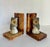 Figurative Carved Alabaster Marble Figurative Owl Bookends Made in Italy For Sale - Image 3 of 12