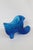 Fenton Art Glass Company Fenton Blue Hobnail Cat Head Victorian Glass Slipper Shoe Figurine 4686b For Sale - Image 4 of 14