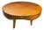 Andrianna Shamaris Mid Century Style Round Coffee Table For Sale