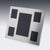 A 20th century english solid silver photograph frame of rectangular form. The understated yet distinctive design...