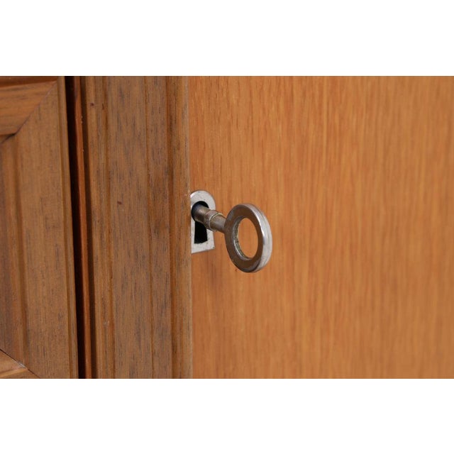 Mid-Century Walnut Sideboard with Drawers and Storage Compartments, 1960s For Sale - Image 12 of 16