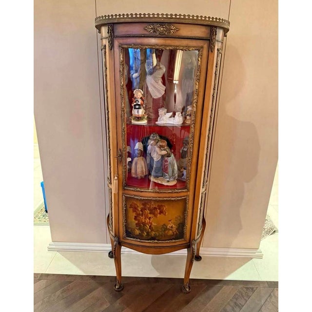 Late 19th Century French Louis XV Ornamental Display Case For Sale - Image 9 of 9