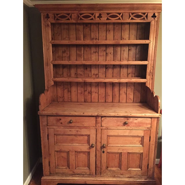 Antique Irish Pine Hutch Chairish
