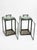 This striking pair of vintage lanterns features a clean-lined, minimalist silhouette that bridges the gap between classic...
