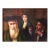 Unknown, Judaica Miniature Oil Painting Jewish Family Scene For Sale