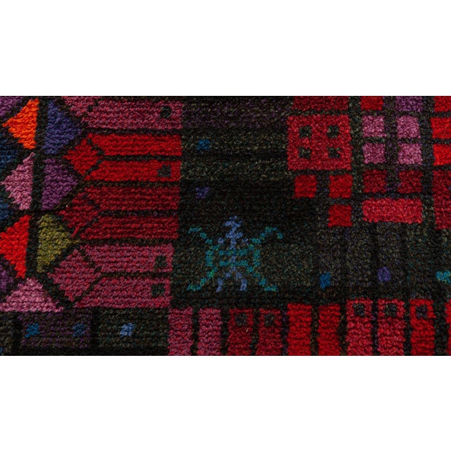 Mid 20th Century Doris Leslie Blau Vintage Swedish Pile Rug by Kerstin Ekengren For Sale - Image 5 of 11