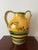 Vintage Terre È Provence French Hand-Painted Ceramic Pitcher, Made in France For Sale - Image 4 of 10