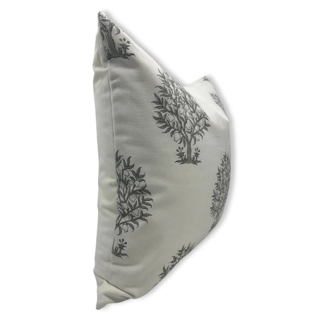 Elevate your space with this block print handmade cushion cover, thoughtfully crafted on thick white cotton. The natural...