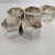 Mid-Century Silverplate Hexagonal Napkin Rings — Set of 8 For Sale - Image 11 of 11