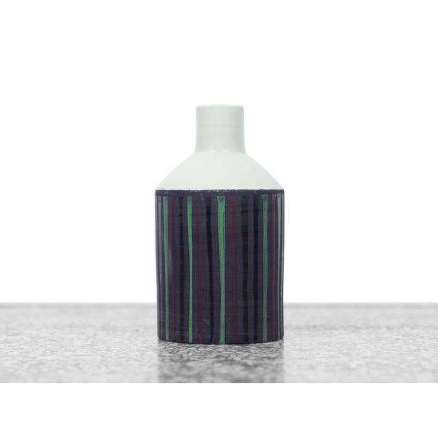 Small Ceramic Vase by Ettore Sottsass for Bitossi For Sale - Image 13 of 13