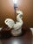 Vintage Mid-Century French Porcelain Rooster Table Lamp For Sale - Image 11 of 15