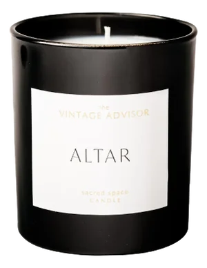 Altar Hand-Poured Natural Wax Candle