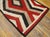 1930s Red Zig Zag Tribal Antique American Navajo Rug 3' 2" X 5' 2" Flatweave Wool Carpet For Sale - Image 4 of 8