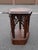19th Century Antique Oak Gothic Pedestal, 1890s For Sale - Image 5 of 18