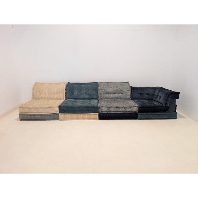 Drawing/Sketching Materials Mah Jong Sofa from Roche Bobois, Set of 4 For Sale - Image 7 of 13