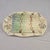 A beautiful and functional antique circa 1900 French Longchamp majolica asparagus serving platter. The cradle, ornamented...