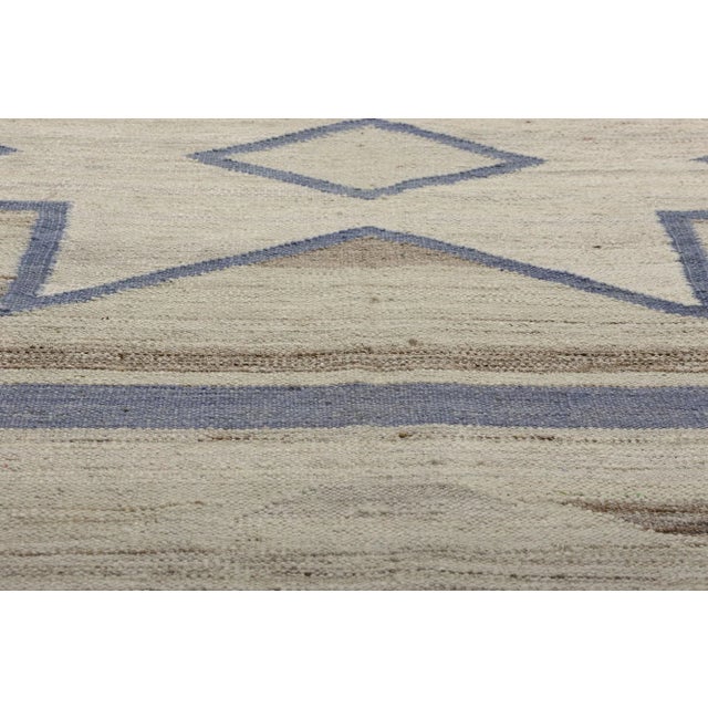 2000 - 2009 Southwest Modern Desert Navajo-Style Rug - 08'03 X 09'06 For Sale - Image 5 of 9