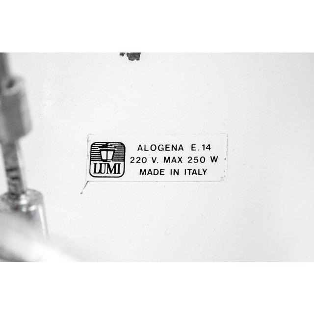 1980s Halogen Floor Lamp by Ugo La Pietra for Abitare Il Tempo for Lumi, 1980s For Sale - Image 5 of 6