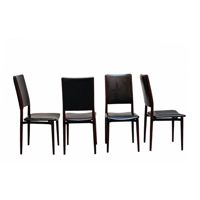 Mid-Century Modern S81 Chairs by Osvaldo Borsani & Eugenio Gerli for Tecno, Italy, 1960s, Set of 4 For Sale - Image 3 of 11