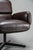 Mid-Century Executive Armchair in Brown Leather by Otto Zapf for Knoll International, 1960s For Sale - Image 10 of 14