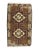 Mini Vintage Brown Turkish Rug For Sale - Image 4 of 4