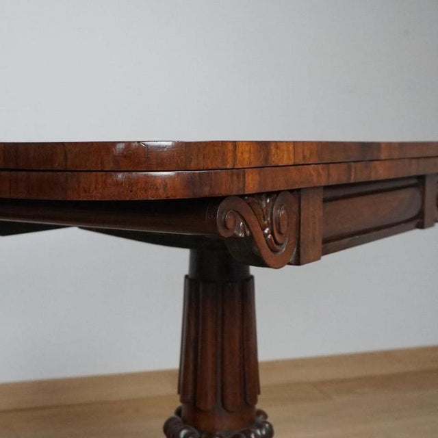 Wood Rosewood Card Tables, 1935, Set of 2 For Sale - Image 7 of 8