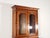 Late 19th Century Antique 1880s Victorian Eastlake Burled Walnut Cylinder Secretary Bookcase Desk For Sale - Image 5 of 16