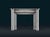 Antique French Louis XVI Style Statuary Marble Fireplace Surround For Sale - Image 9 of 9