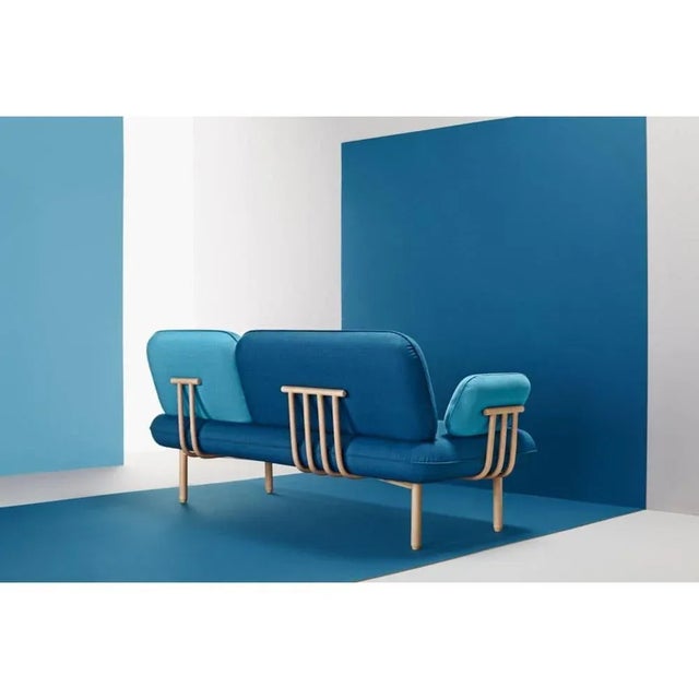Blue Cosmo Sofa by Pepe Albargues For Sale - Image 4 of 9