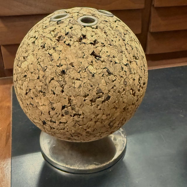 Mid-Century Modern 1960s Swiveling Cork Desk Organizers by Park Sherman - a Set of 2 For Sale - Image 3 of 5