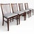 Brown Mid-Century Dining Chairs from Morris of Glasgow, 1960s, Set of 4 For Sale - Image 8 of 8