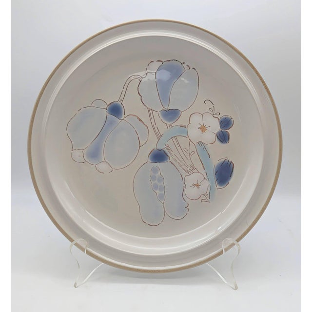 Mid-Century Modern 1970s Vintage International China Whitestone "Ocala S Y 6270" Stoneware Dinner Plates, Set of 8 For Sale - Image 3 of 12