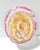 Vintage Pink Chinoiserie Reticulated Porcelain Centerpiece Bowl / Decorative Fruit Bowl For Sale - Image 10 of 10